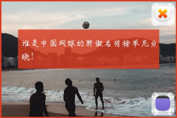 谁是中国网球的骄傲名将榜单见分晓!